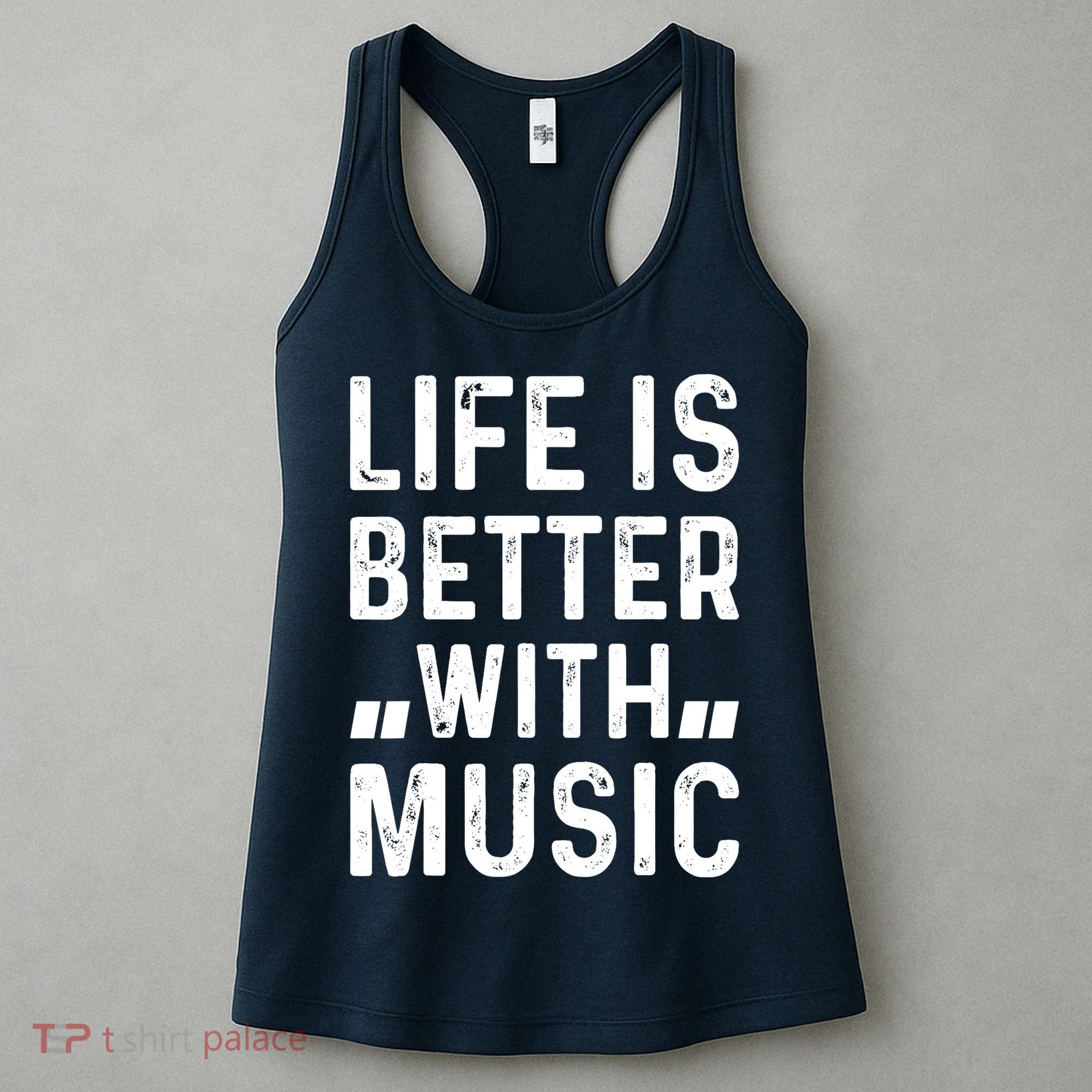 Music Lover - Life Is Better With Music Women's Tank Top