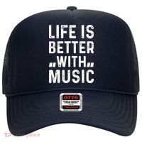 Music Lover - Life Is Better With Music Hat thumb 0