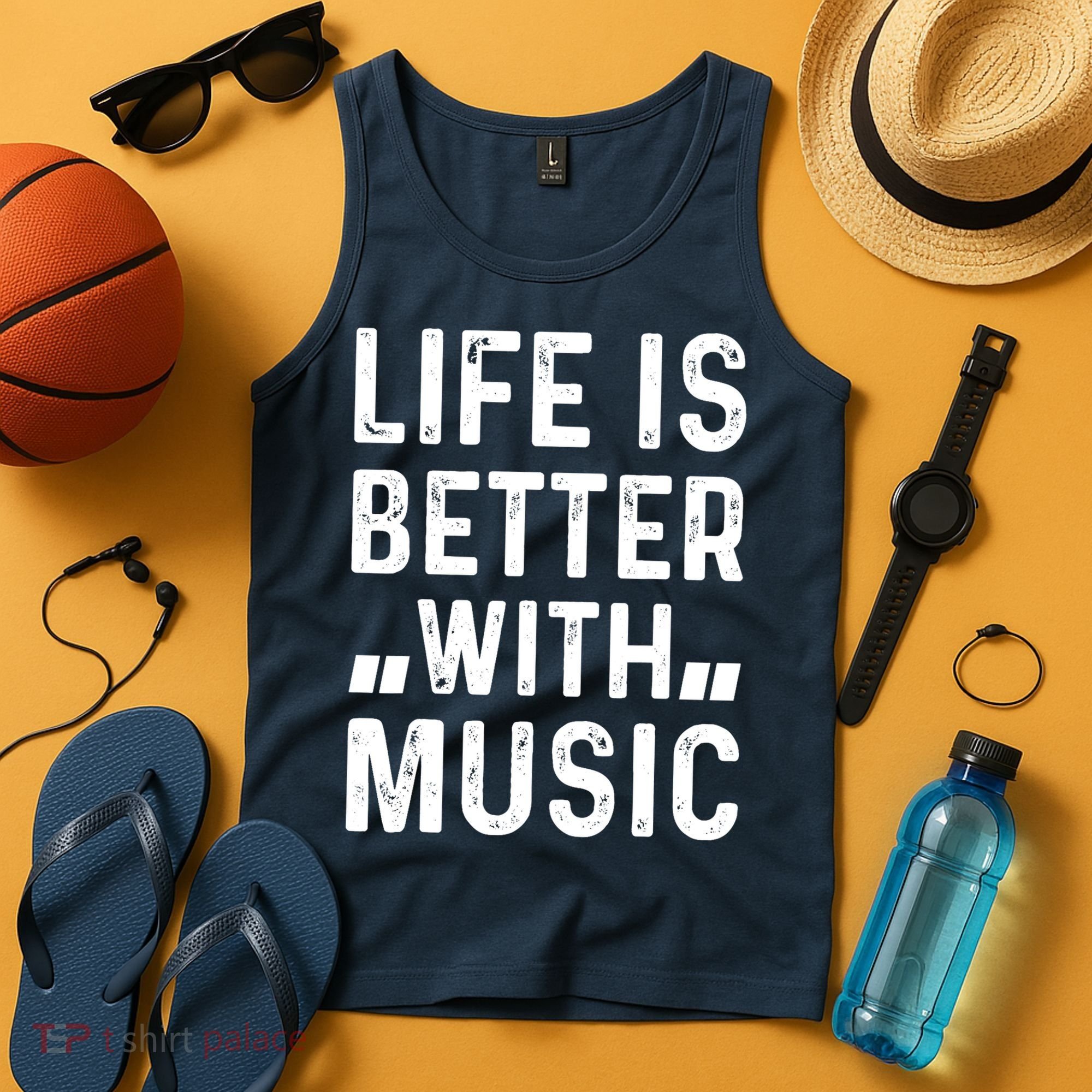 Music Lover - Life Is Better With Music Tank Top