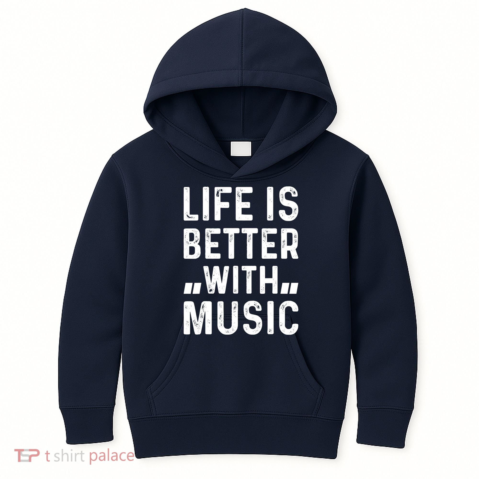 Music Lover - Life Is Better With Music Kids Hoodie