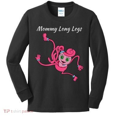 Mommy Long Legs Kids Long Sleeve Shirt