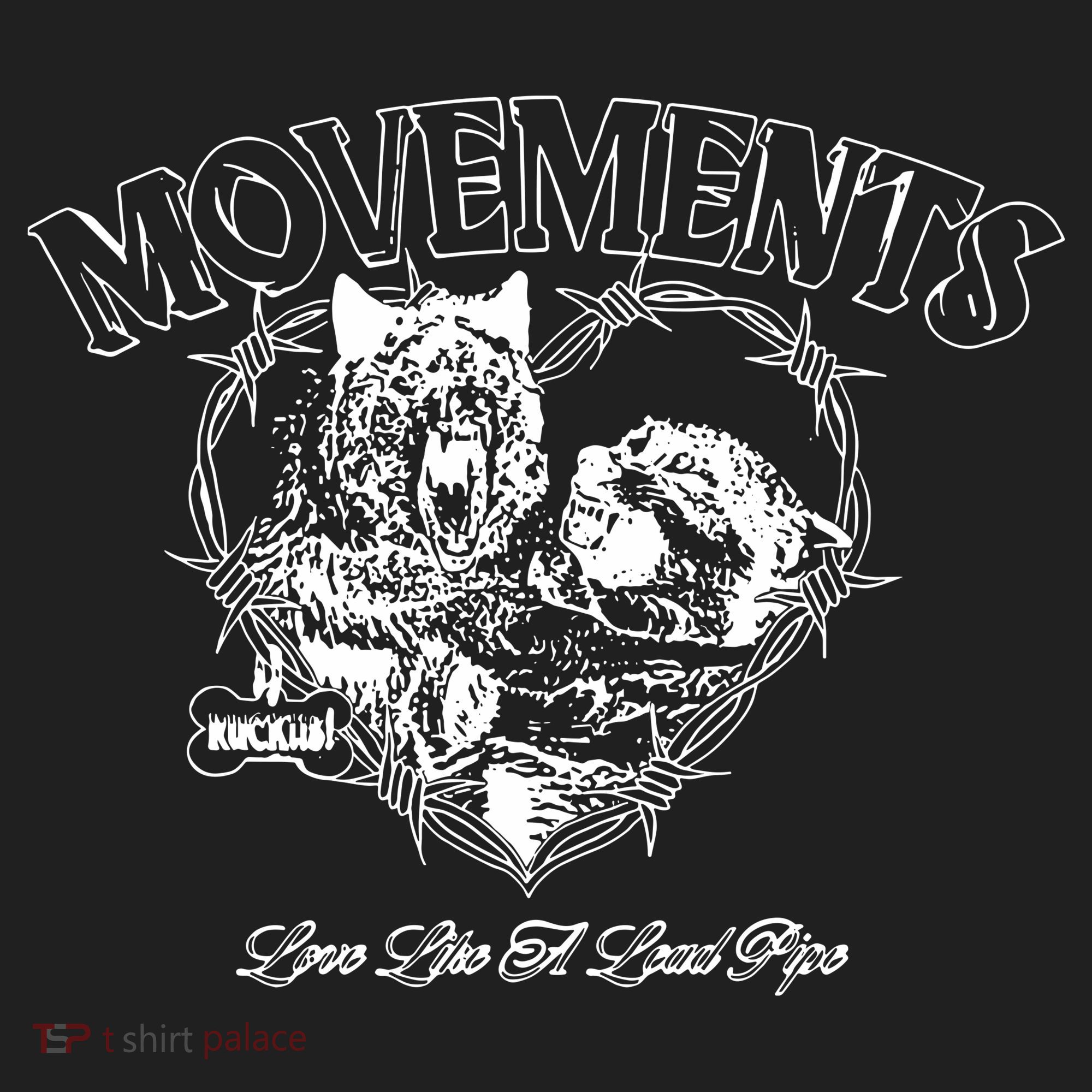 Movements Love Like A Lead Pipe Wolf Women's Sweatshirt