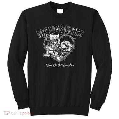 Movements Love Like A Lead Pipe Wolf Sweatshirt