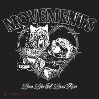 Movements Love Like A Lead Pipe Wolf Beanie thumb 2