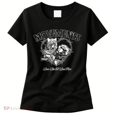 Movements Love Like A Lead Pipe Wolf Women's T-Shirt