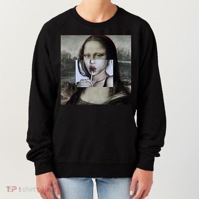 Mona Lisa Lollipop Women's Sweatshirt