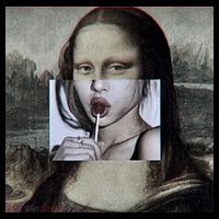 Mona Lisa Lollipop Backpack thumb 2