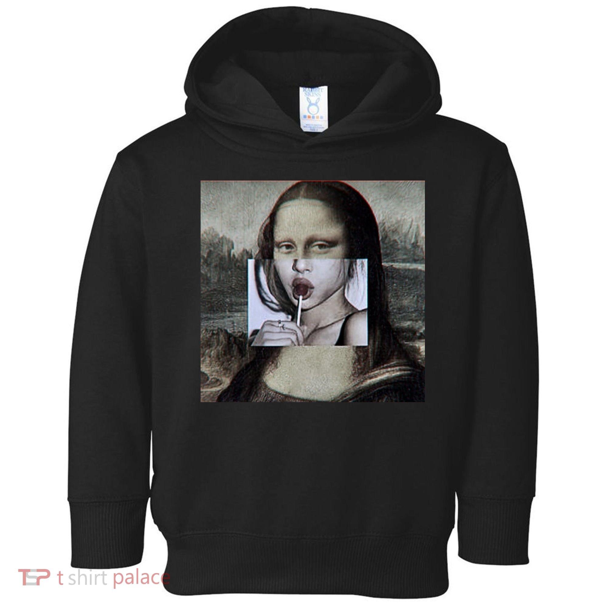 Mona Lisa Lollipop Toddler Hoodie
