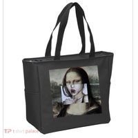 Mona Lisa Lollipop Tote Bag thumb 2