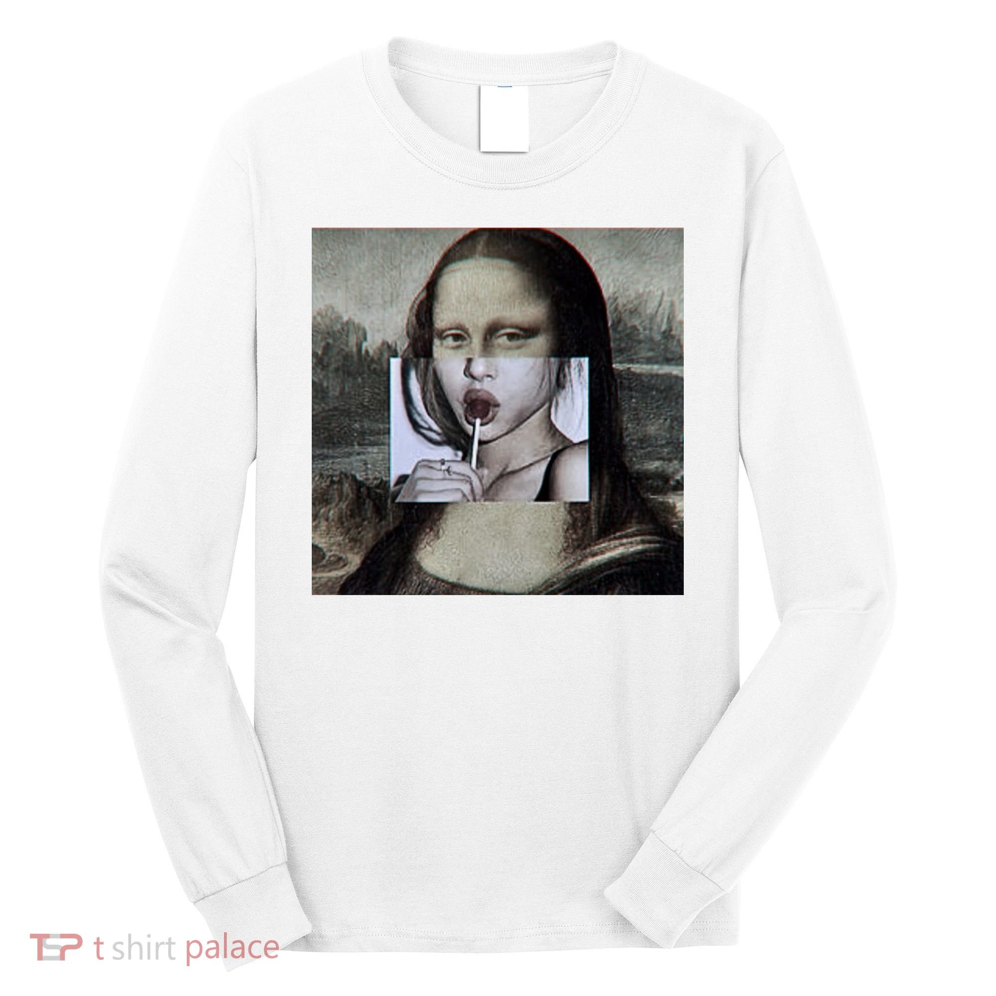 Mona Lisa Lollipop Long Sleeve Shirt