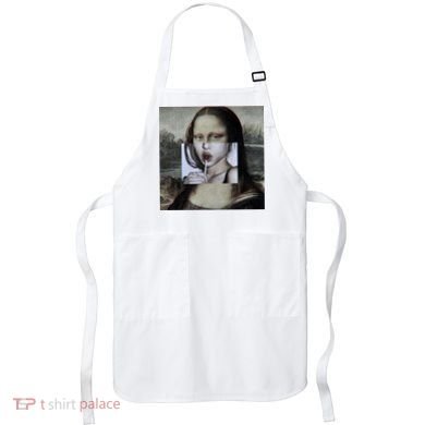 Mona Lisa Lollipop Apron