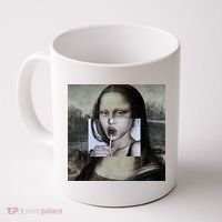Mona Lisa Lollipop Coffee Mug thumb 0