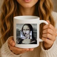 Mona Lisa Lollipop Coffee Mug thumb 3