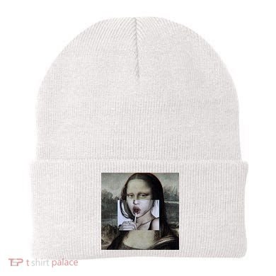 Mona Lisa Lollipop Beanie