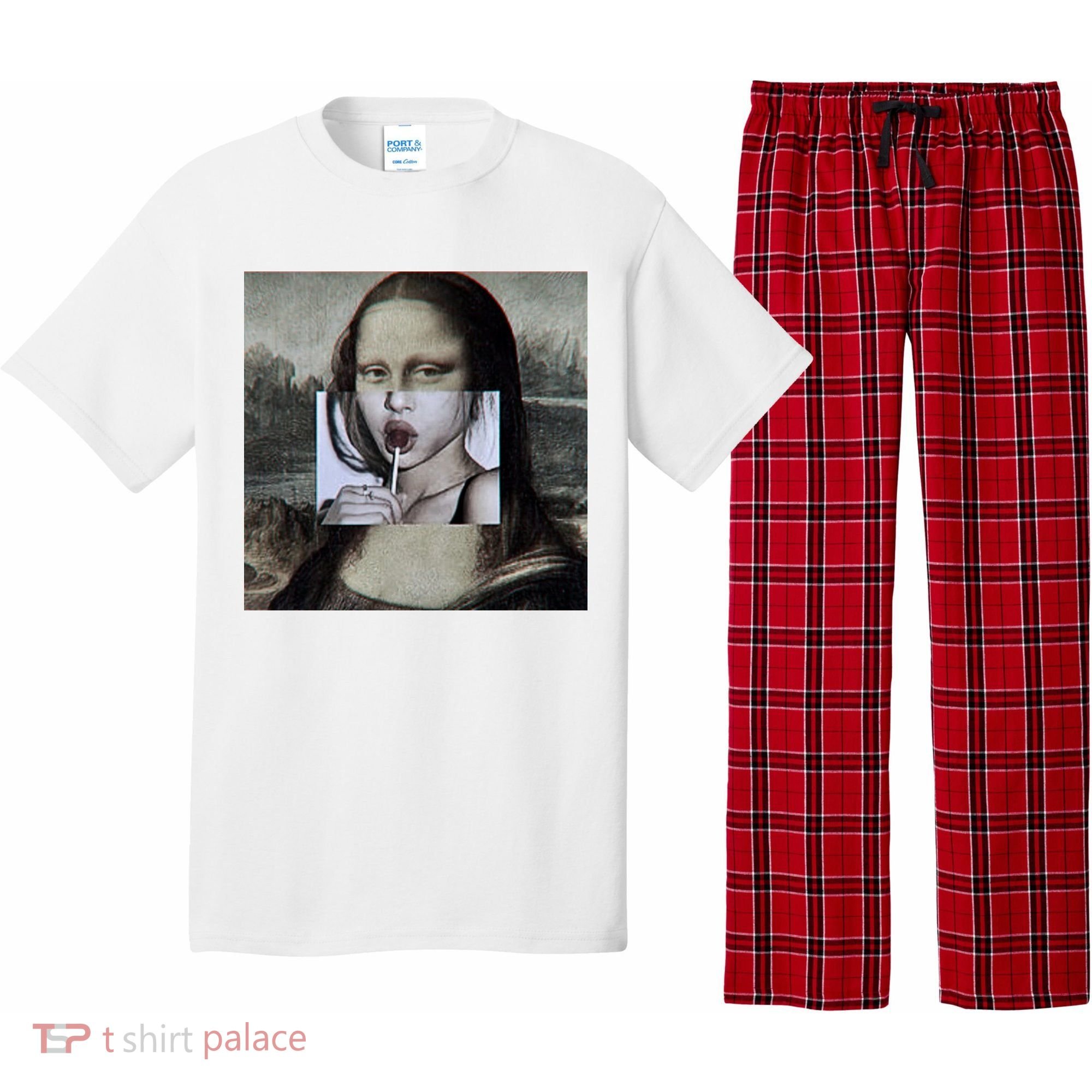 Mona Lisa Lollipop Pajama Set