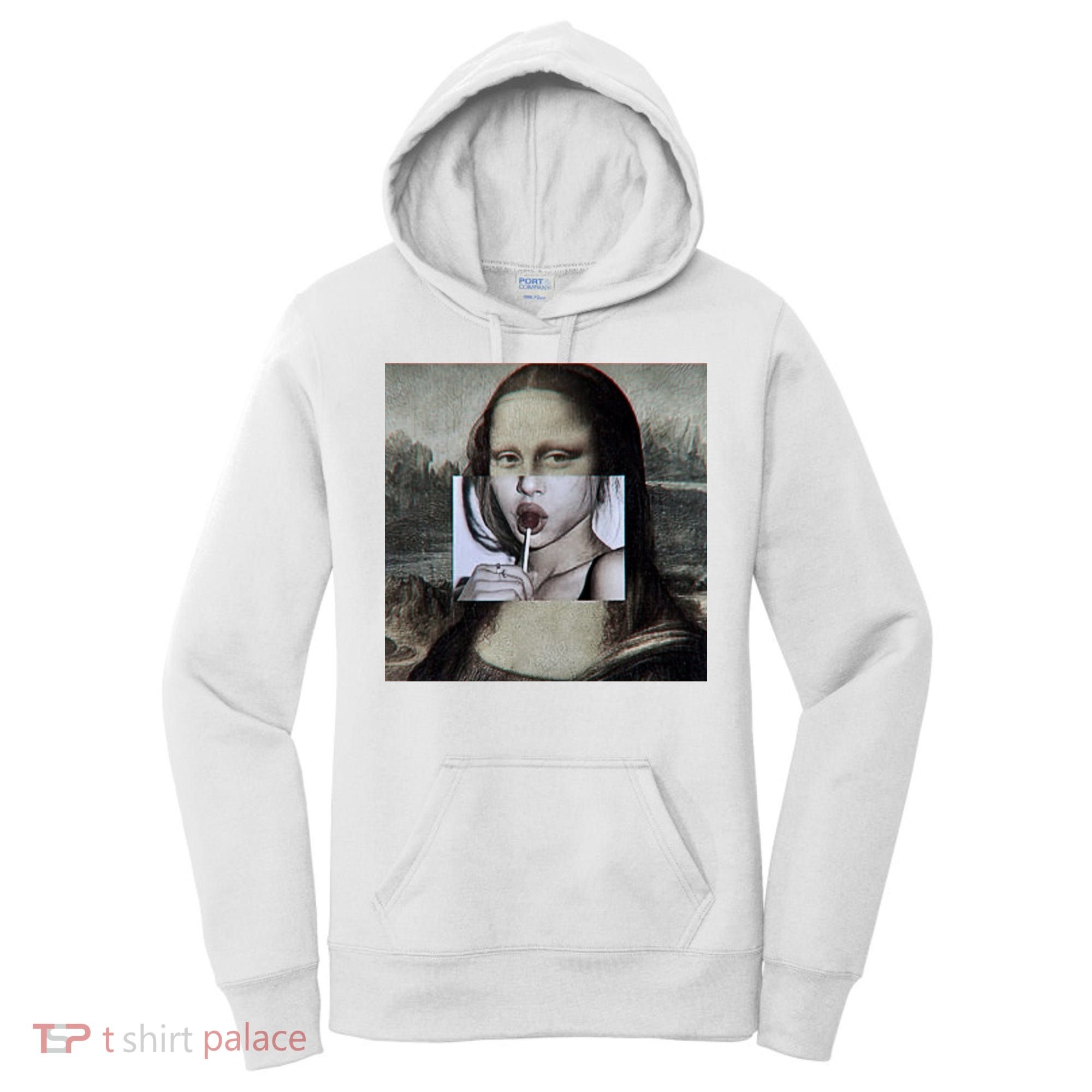 Mona Lisa Lollipop Women's Hoodie