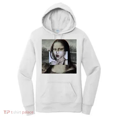 Mona Lisa Lollipop Women's Hoodie
