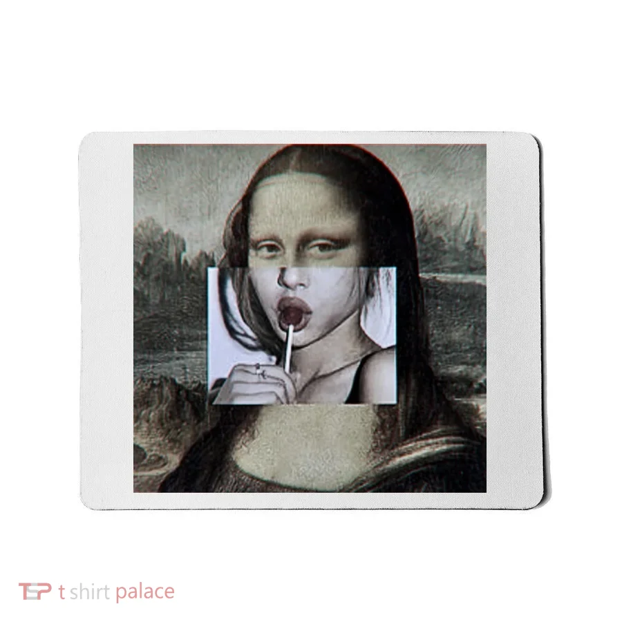 Mona Lisa Lollipop Mousepad