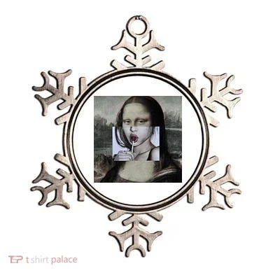 Mona Lisa Lollipop Ornament