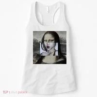 Mona Lisa Lollipop Women's Tank Top thumb 0