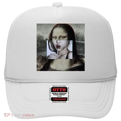 Mona Lisa Lollipop Hat