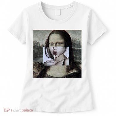 Mona Lisa Lollipop Women's T-Shirt