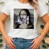 Mona Lisa Lollipop Women's T-Shirt thumb 2