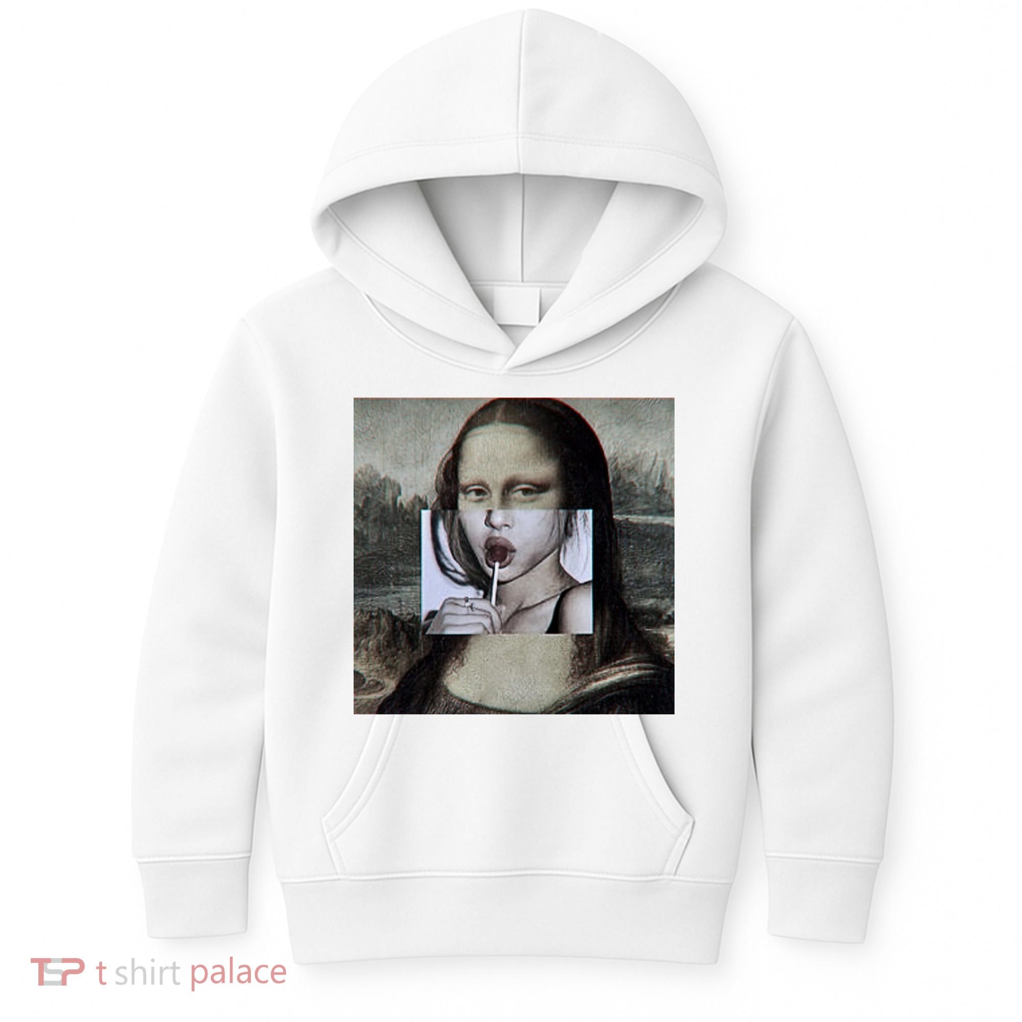 Mona Lisa Lollipop Kids Hoodie