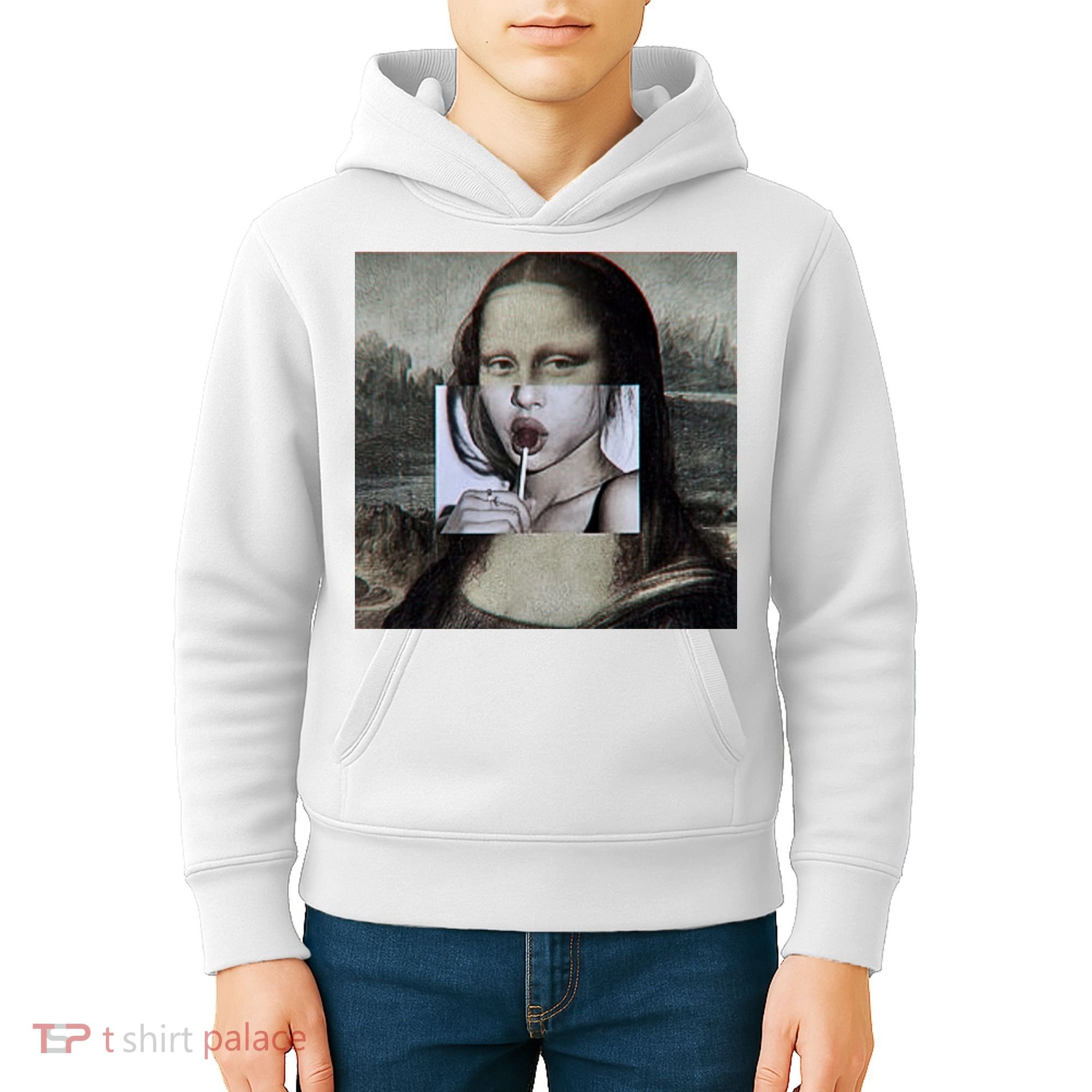 Mona Lisa Lollipop Kids Hoodie