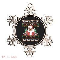Maga La La La La La La La Funny Trump Ugly Christmas Ornament thumb 0