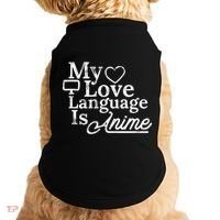My Love Language Is Anime Doggie Tank thumb 0