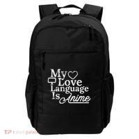 My Love Language Is Anime Backpack thumb 0