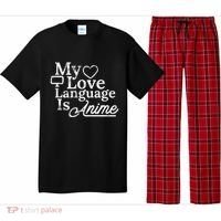 My Love Language Is Anime Pajama Set thumb 0