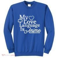 My Love Language Is Anime Sweatshirt thumb 0