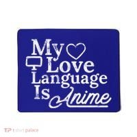 My Love Language Is Anime Mousepad thumb 0