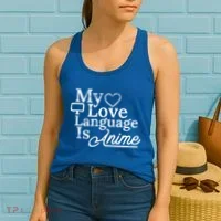 My Love Language Is Anime Women's Tank Top thumb 2