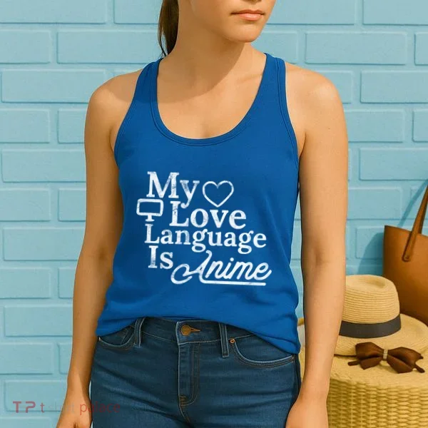 My Love Language Is Anime Women's Tank Top