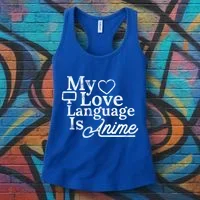 My Love Language Is Anime Women's Tank Top thumb 3