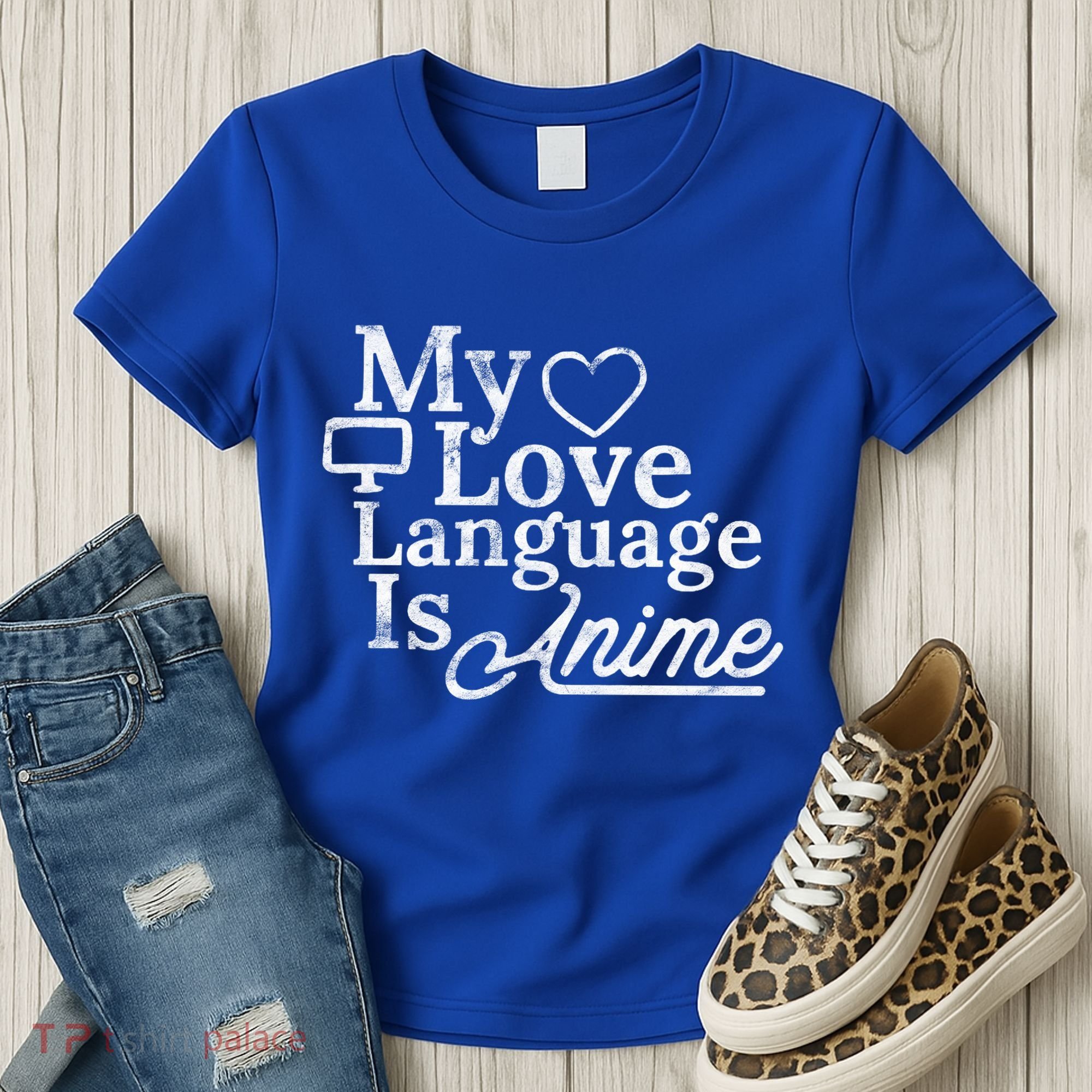 My Love Language Is Anime Women's T-Shirt