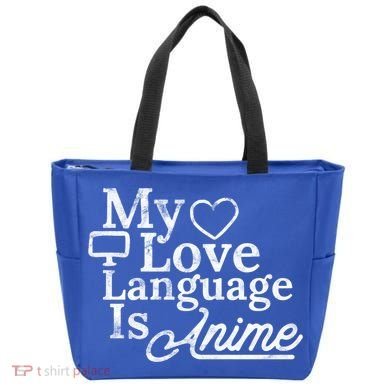 My Love Language Is Anime Tote Bag