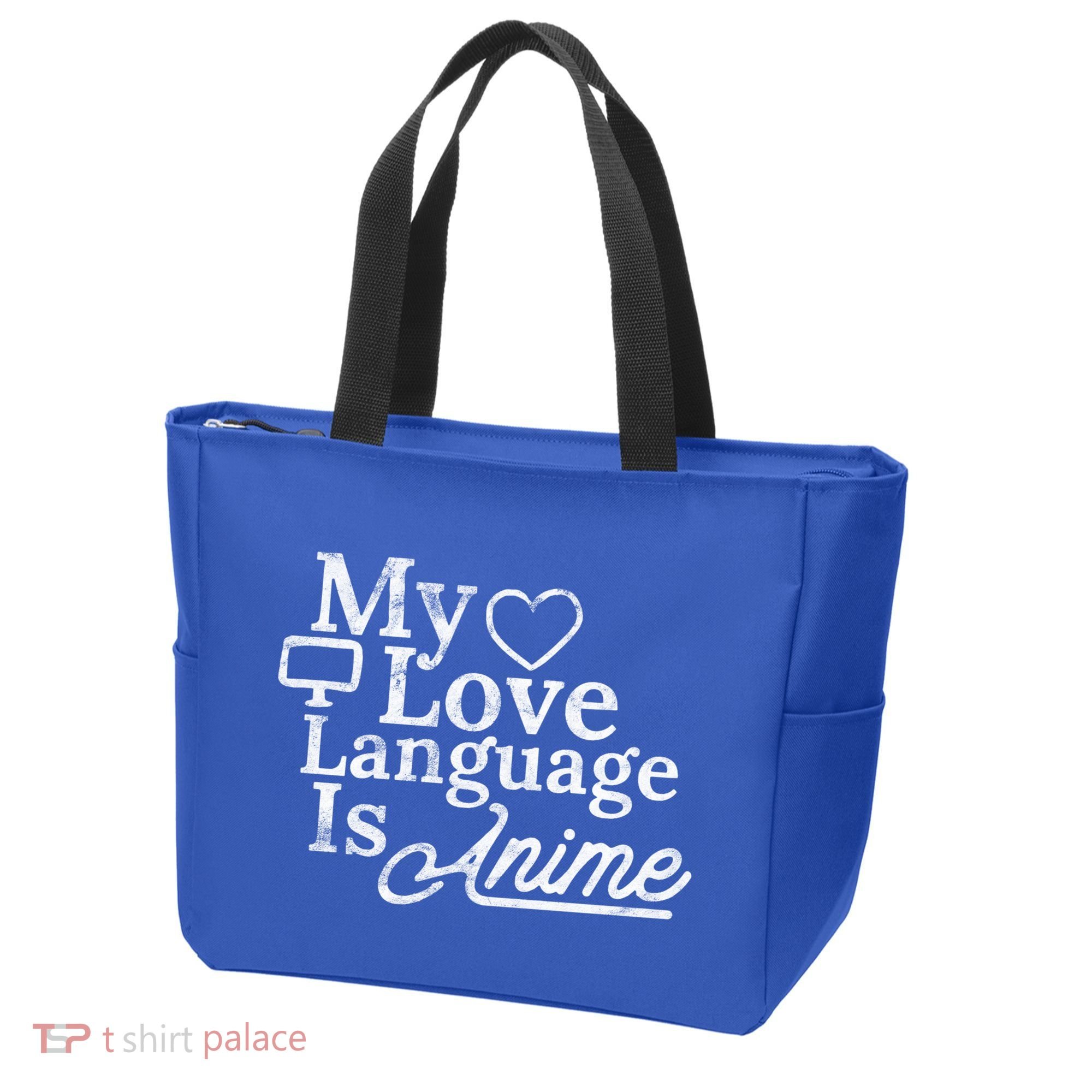 My Love Language Is Anime Tote Bag