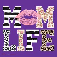 Mom Life Leopard Lips Sweatshirt thumb 3