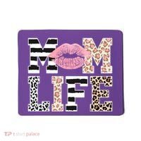 Mom Life Leopard Lips Mousepad thumb 0