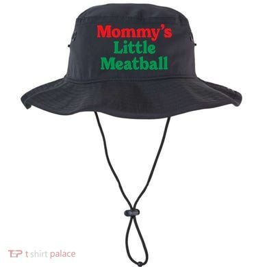 Mommy's Little Meatball Italian Ironic Funny Meme Trendy Unisex Bucket Hat