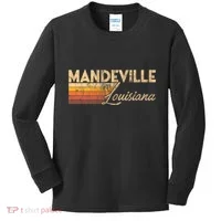 Mandeville Louisiana Kids Long Sleeve Shirt thumb 0