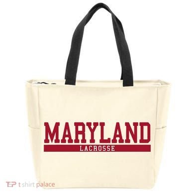 Maryland Lacrosse Tote Bag