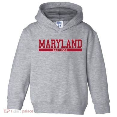 Maryland Lacrosse Toddler Hoodie