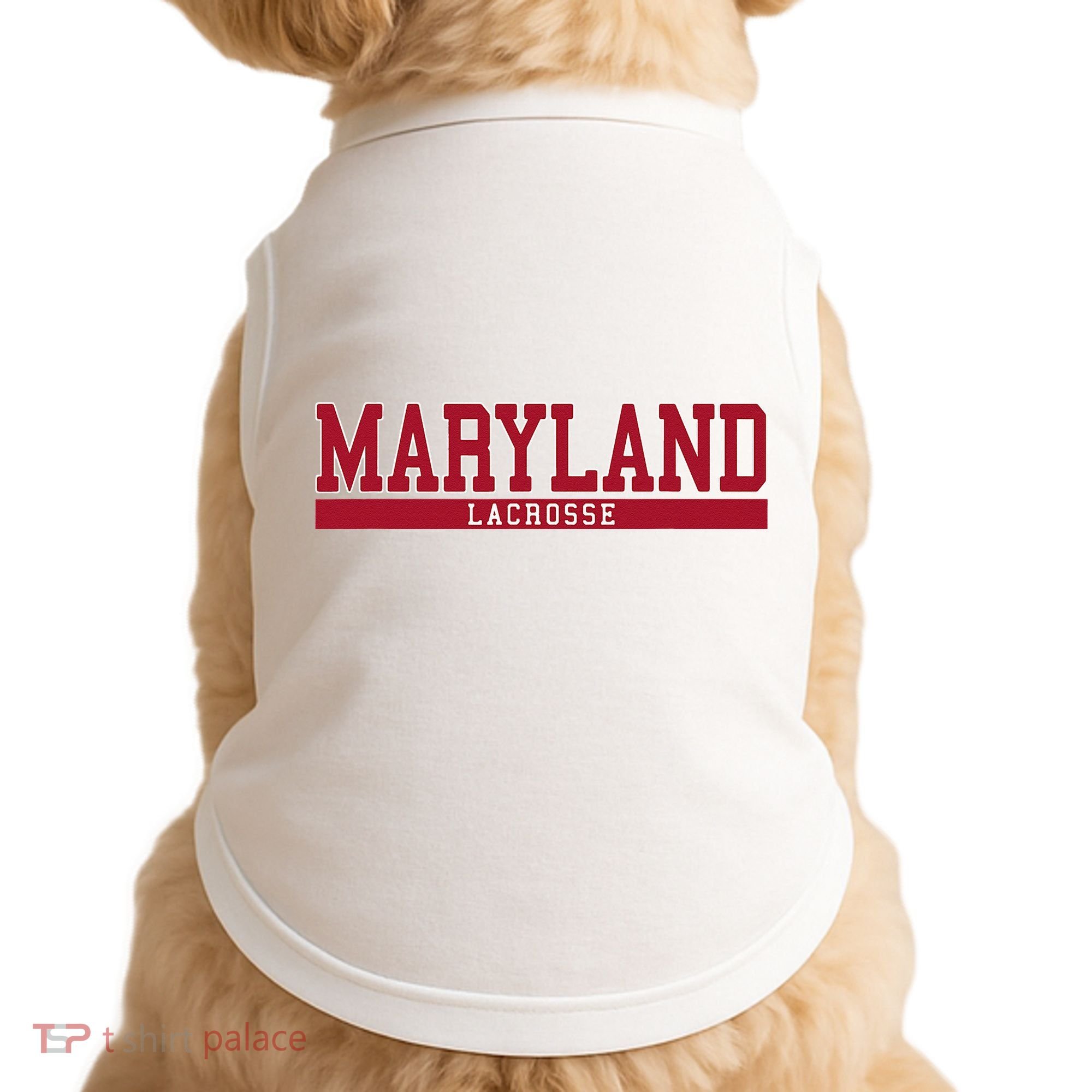 Maryland Lacrosse Doggie Tank