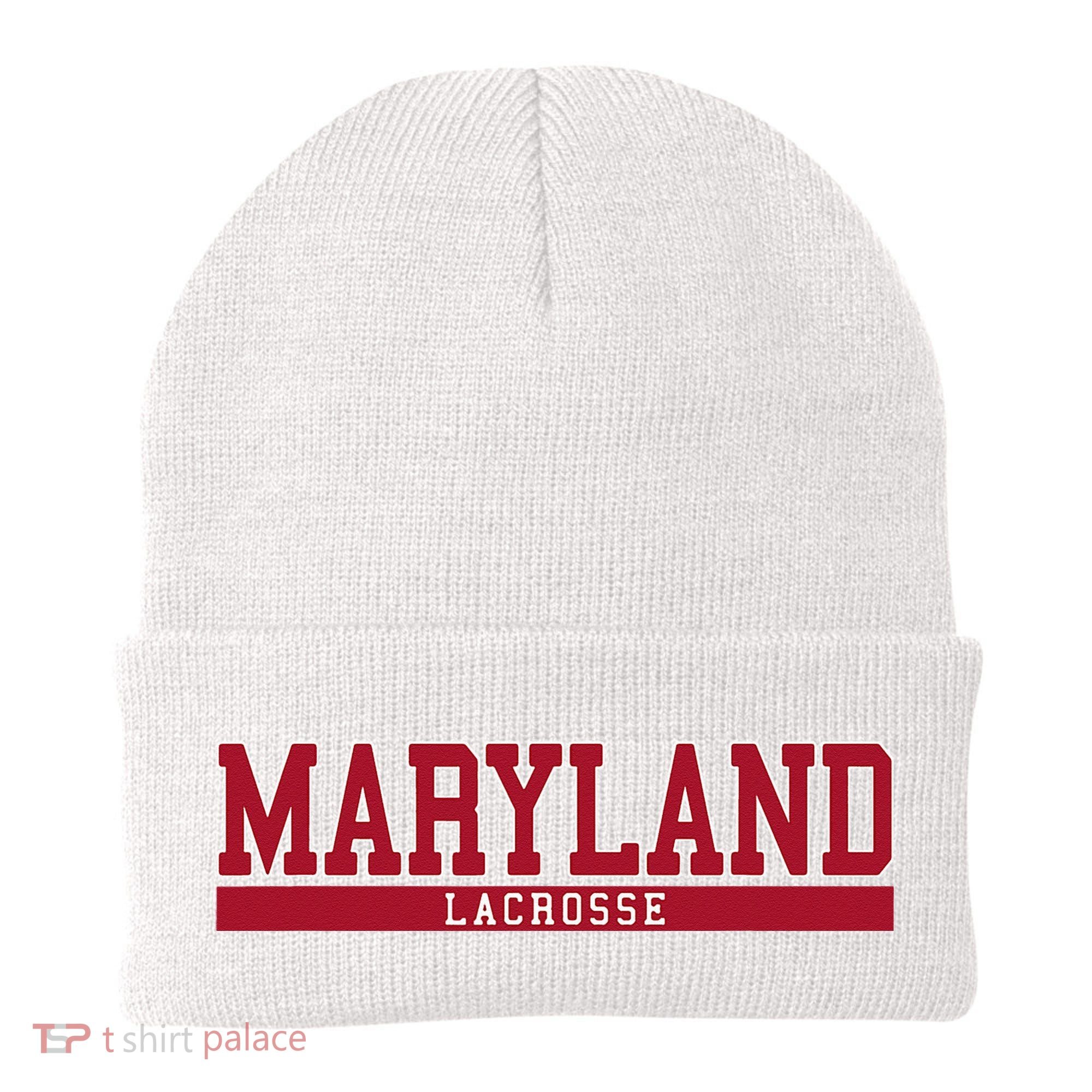 Maryland Lacrosse Beanie