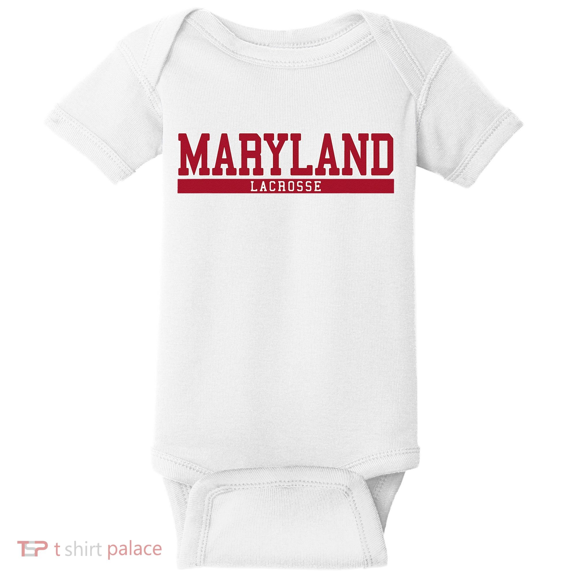 Maryland Lacrosse Baby Bodysuit